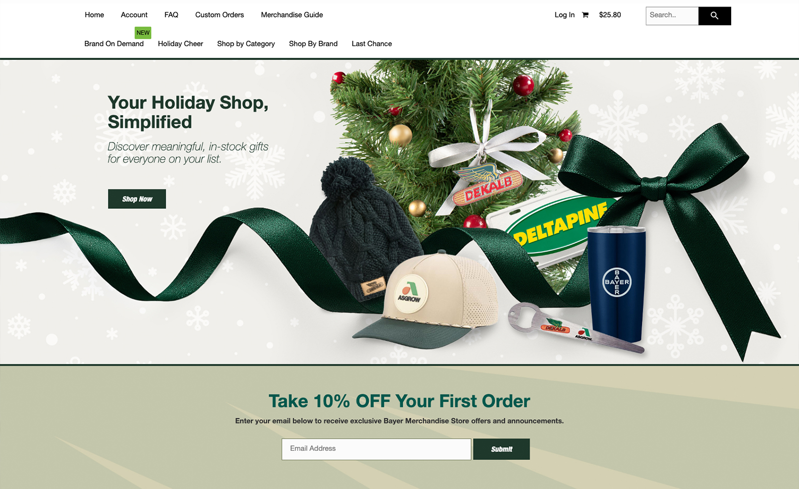 Bayer website redesign project